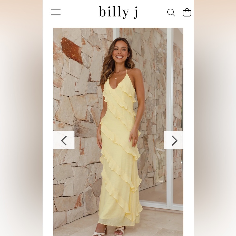 BILLY J LIKE NEW DRESS
